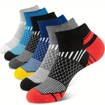 Herren Kurze Sportsocken Feuchtigkeitsableitend Atmungsaktiv Ganzjährig 6er Pack