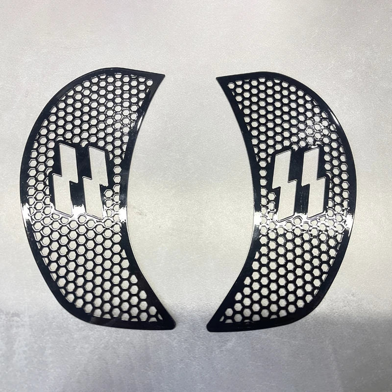 Verkleidungs-Mesh-Grill für Harley Road Glide – Edelstahl Steinschutz