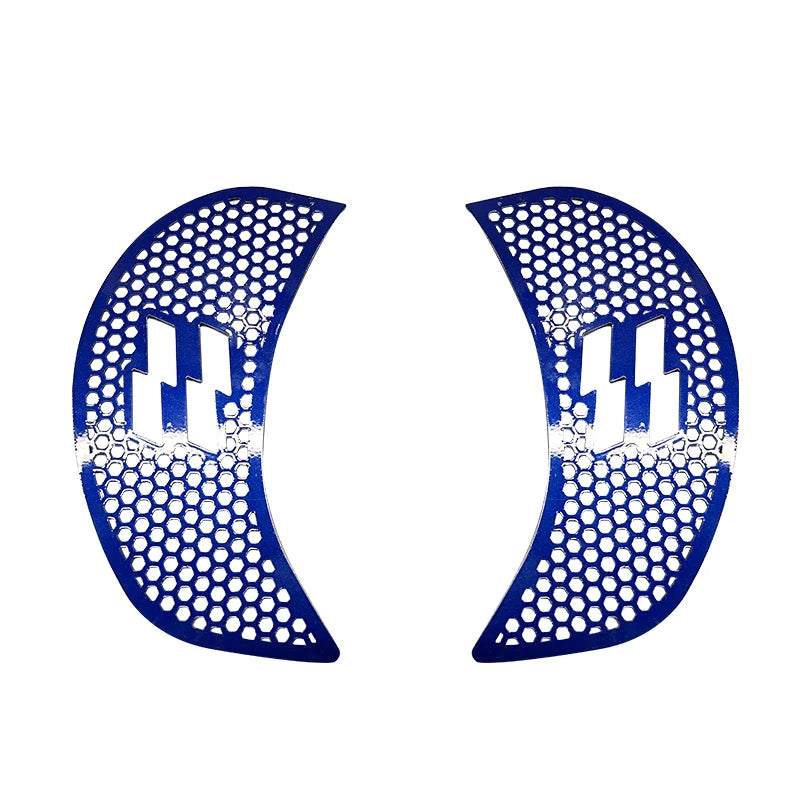 Verkleidungs-Mesh-Grill für Harley Road Glide – Edelstahl Steinschutz