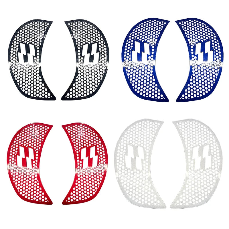 Verkleidungs-Mesh-Grill für Harley Road Glide – Edelstahl Steinschutz