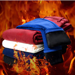 Damen Samt-Leggings Warm Gefüttert Winter – Denim-Optik Winterhose