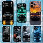 Autotelefonhülle Soft Silikon Schwarz Für IPhone Unisex Schutz Vor Stösse