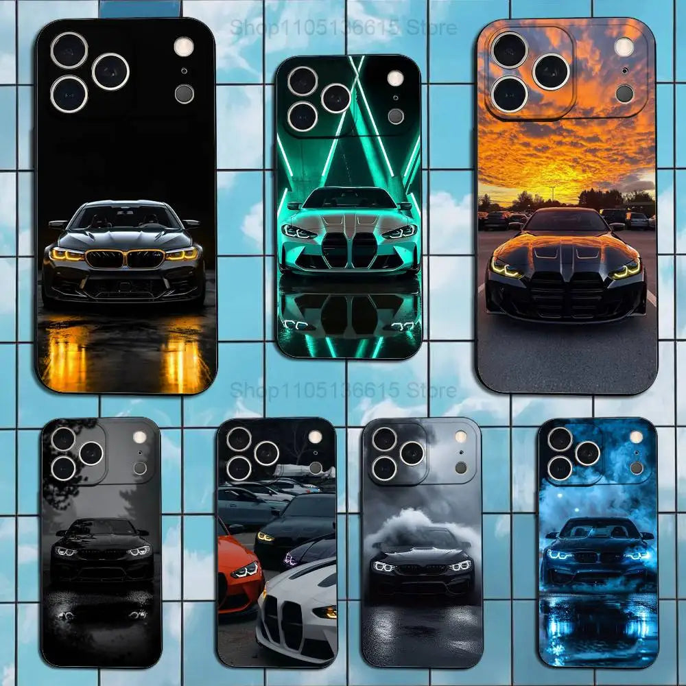 Autotelefonhülle Soft Silikon Schwarz Für IPhone Unisex Schutz Vor Stösse