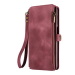 Brieftaschenhülle Galaxy Damen Magnetverschluss Staubdicht Kartenfach