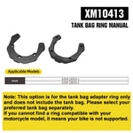 Rhinowalk Magnetische Tanktasche 6,5 L Motorradfahrer Schnellverschluss