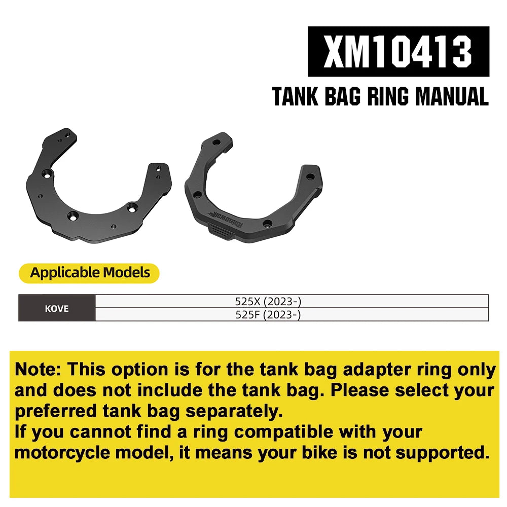 Rhinowalk Magnetische Tanktasche 6,5 L Motorradfahrer Schnellverschluss