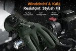 Winter Thermo Fahrradhandschuhe Herren Wasserabweisend Warm Touchscreen