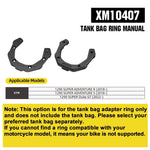 Rhinowalk Magnetische Tanktasche 6,5 L Motorradfahrer Schnellverschluss