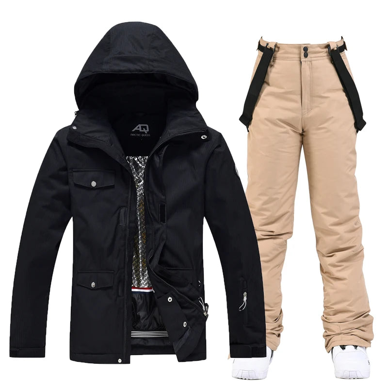 Herren Skijacke Wasserdicht Winddicht Winter