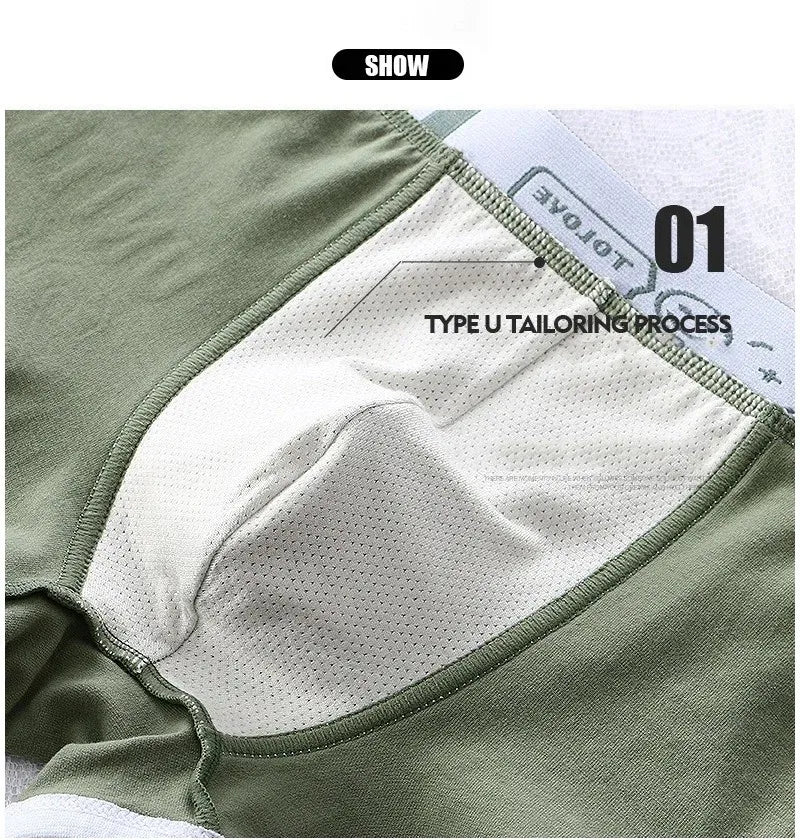 Herren Boxer Shorts Baumwolle Nylon Mischung Bequem Atmungsaktiv 1er Pack