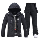 Damen Skianzug Wasserdicht Winddicht Winter