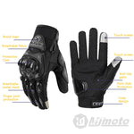 Sommer Vollfinger Motorrad Handschuhe Unisex Atmungsaktiv Touchscreen Rutschfest