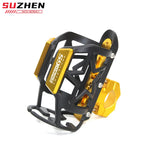 Wasserflaschenhalter Halterung Fuer BMW Motorrad Enduro Fahrer CNC Aluminium