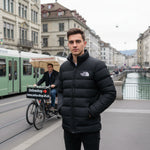 Herren Übergangsjacke Mit Extra Warme Fütterung Ohne Kapuze Alltagslook