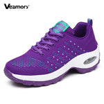 Damen Laufschuhe Mesh Atmungsaktiv Air Kissen Leicht Sportschuhe