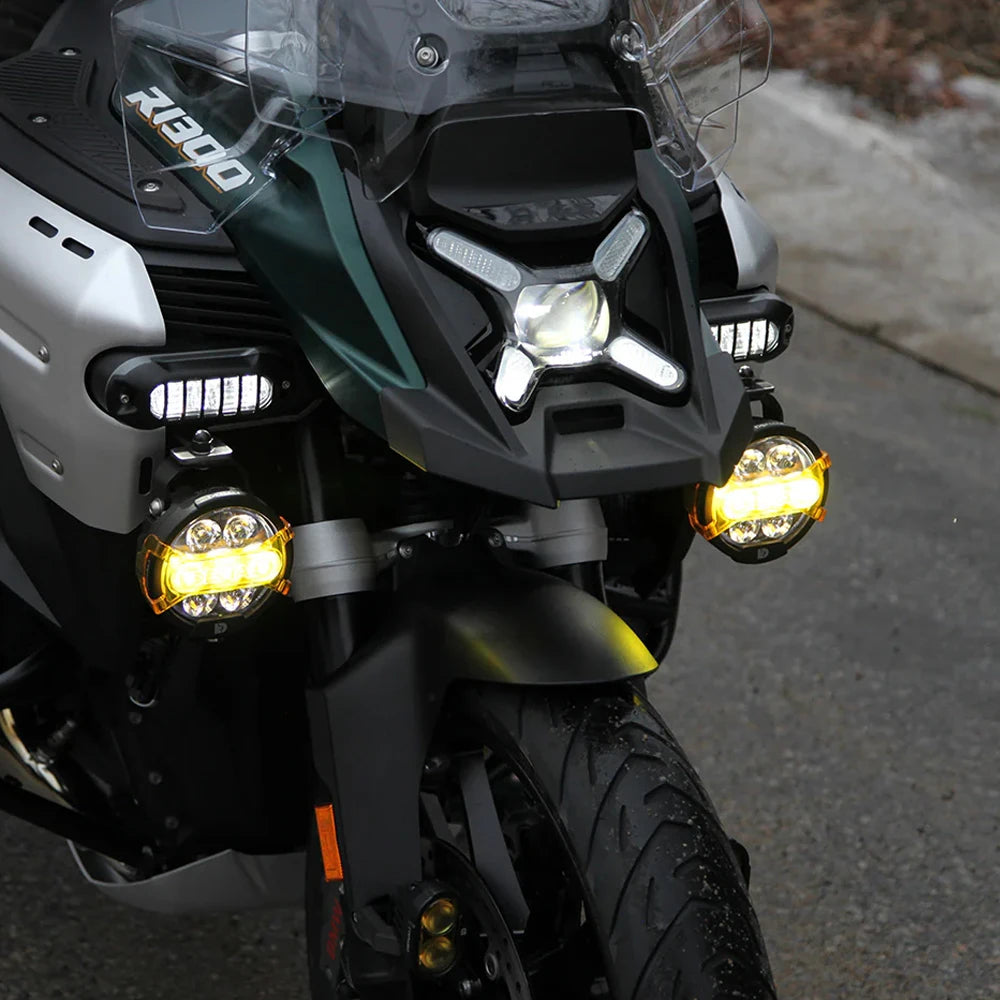 R1300GS Adventure · Leuchtenhalter · Für BMW R1300GSA · Flaches Profil