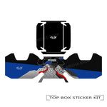 Aluminium Kofferaufkleber Motorrad Schutz Kit Für R1300GS Adventure 2025