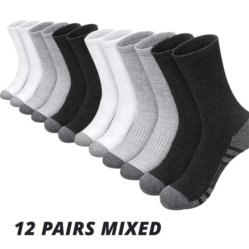 Herren Outdoor Gymnastik Socken Bodengreifend Bequem Grössen 6 Bis 12 Paar