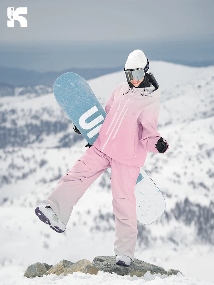 Herren Skianzug Wasserdicht Winddicht Winter