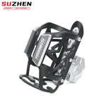 Wasserflaschenhalter Halterung Fuer BMW Motorrad Enduro Fahrer CNC Aluminium