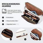 Damen-Umhängetasche · Multifunktional · Leder · Quaste · Leicht