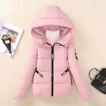 Winterjacke Damen Parka Mit Kapuze Gepolstert Warm