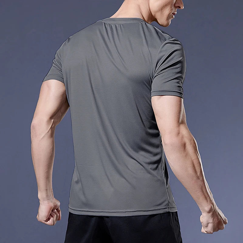 Laufshirt Herren Schnell Trocken Fitness Shirt Qualität