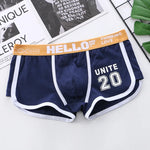 Herren Boxer Shorts Baumwolle Nylon Mischung Bequem Atmungsaktiv 1er Pack
