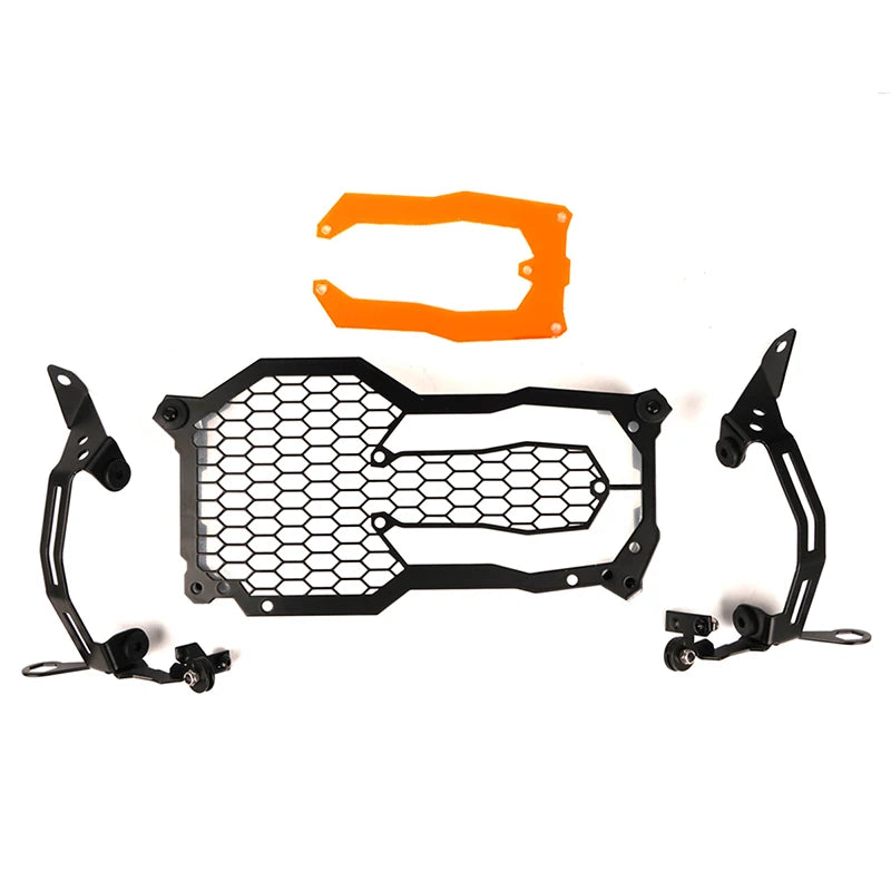 BMW R1200GS R1250GS Scheinwerfer Schutzgitter – Eisen & Acryl Frontschutz