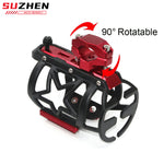 Wasserflaschenhalter Halterung Fuer BMW Motorrad Enduro Fahrer CNC Aluminium