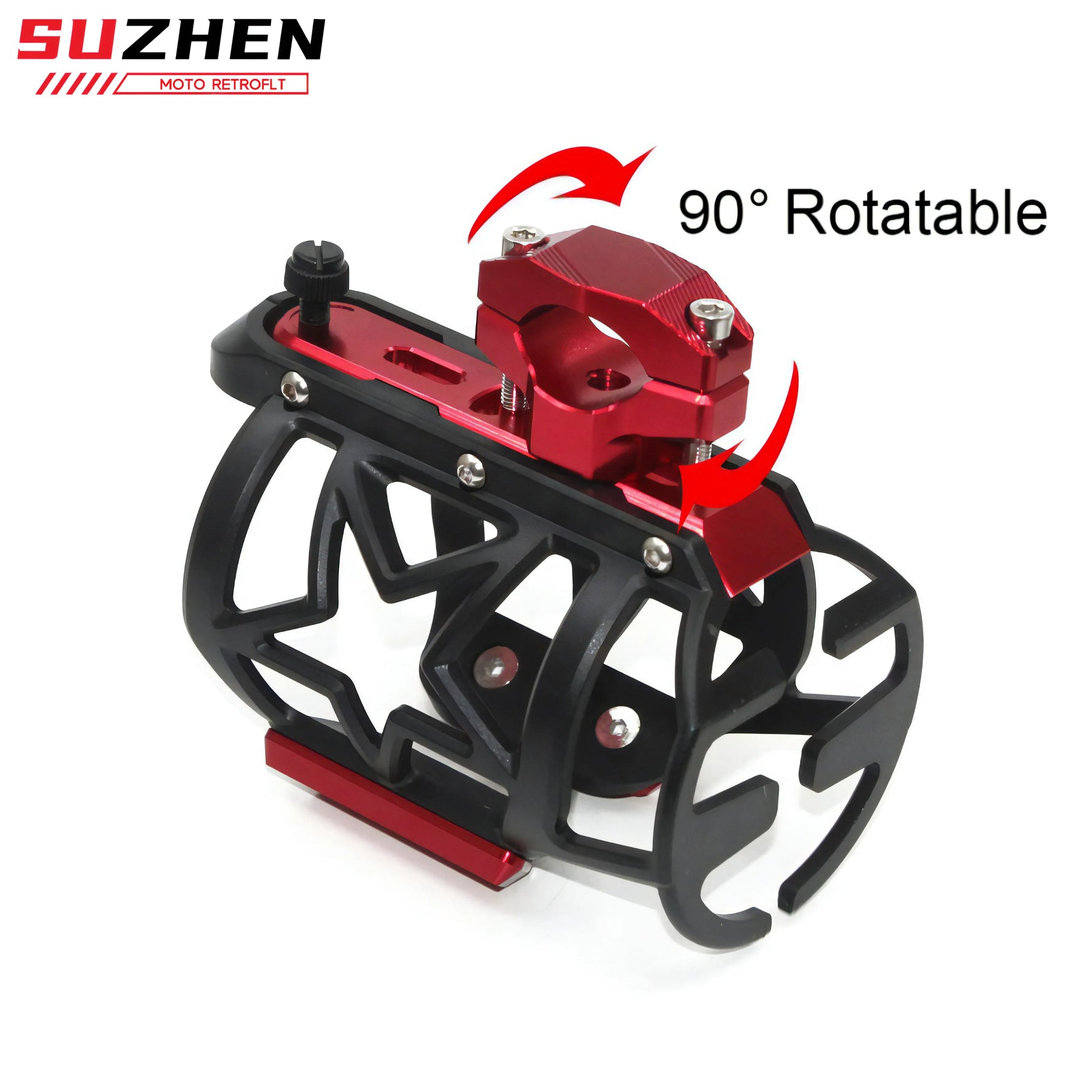 Wasserflaschenhalter Halterung Fuer BMW Motorrad Enduro Fahrer CNC Aluminium