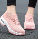 Damen Sneaker Gelb Sock Sneaker Leicht Atmungsaktiv Bequem