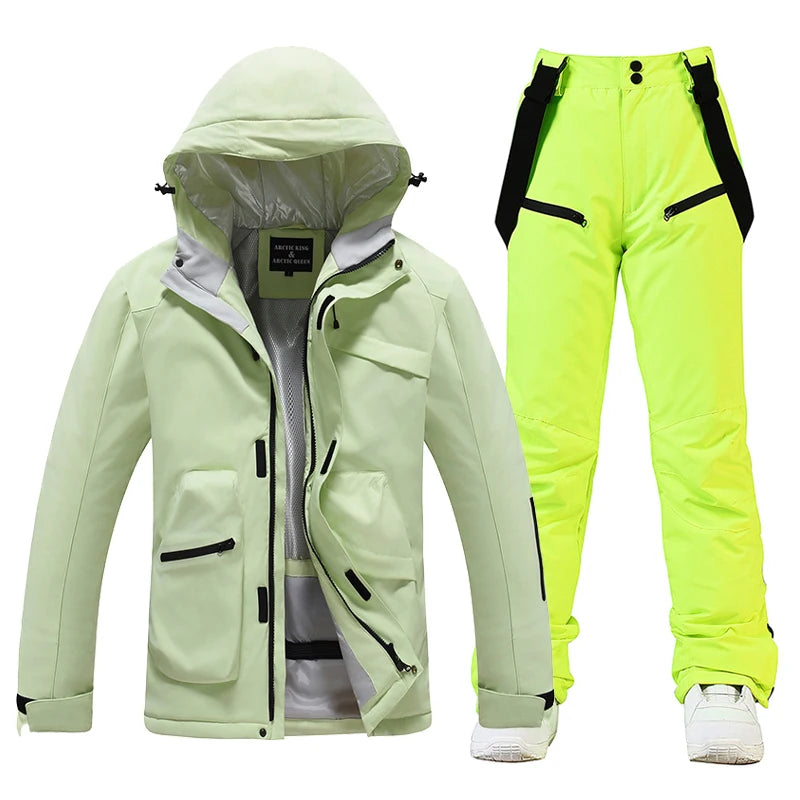 Herren Skianzug Wasserdicht Winddicht Winter