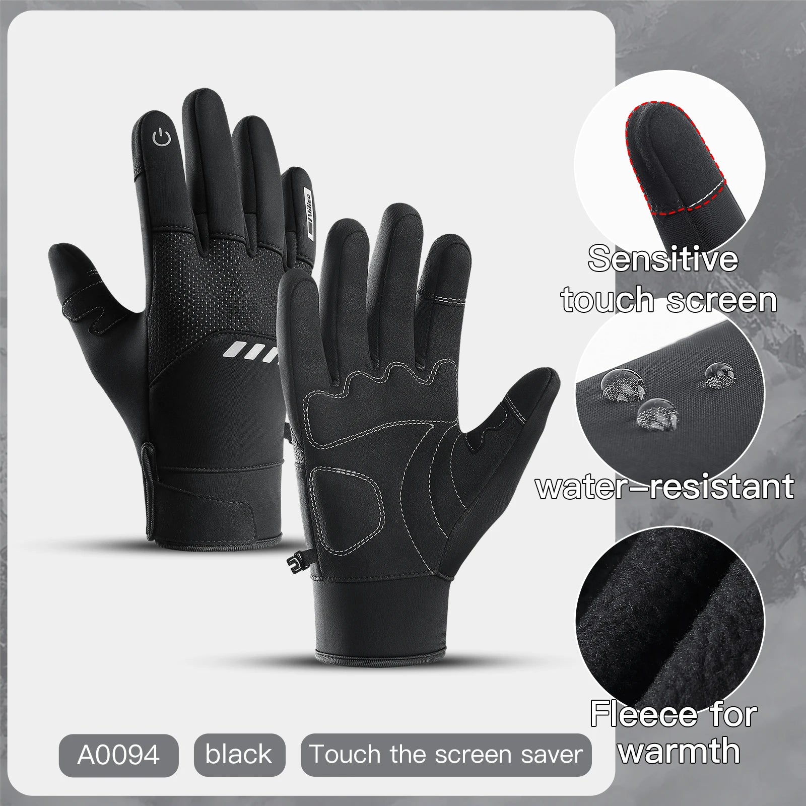 Winter Sport Handschuhe Unisex Velvet Wärme Touchscreen Outdoor