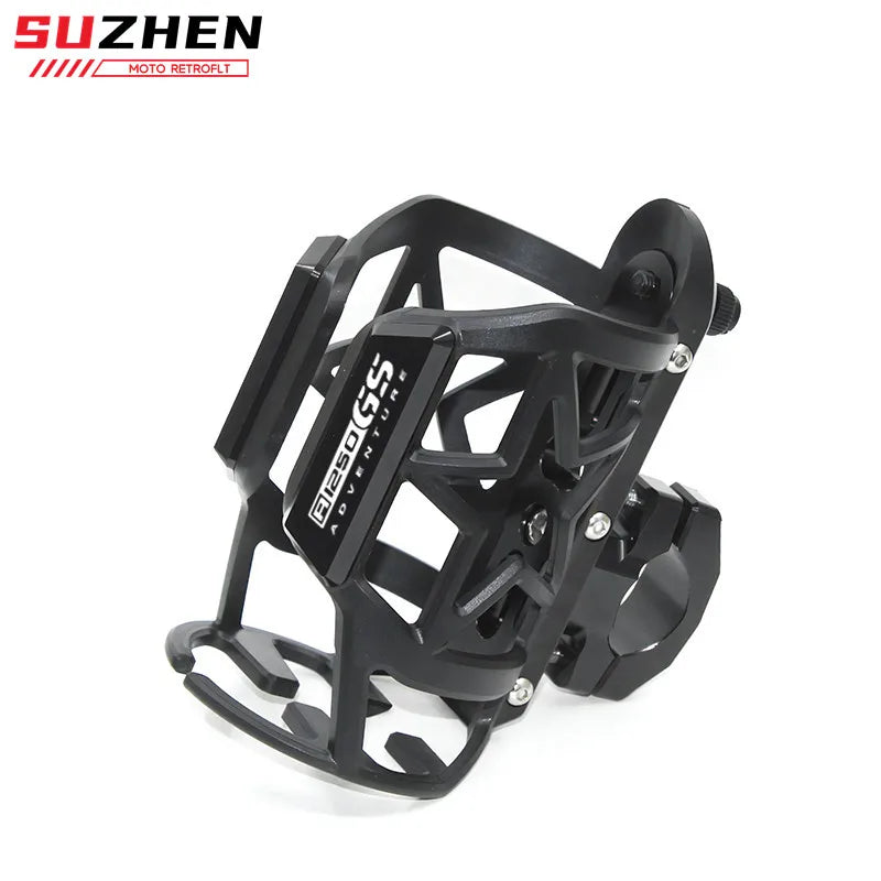 Wasserflaschenhalter Halterung Fuer BMW Motorrad Enduro Fahrer CNC Aluminium