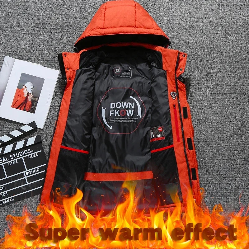 Herren Skianzug Wasserdicht Winddicht Winter