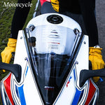 Unisex Retro Motorradhandschuhe Atmungsaktiv Rutschfest Schaffell Griff