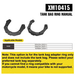 Rhinowalk Magnetische Tanktasche 6,5 L Motorradfahrer Schnellverschluss