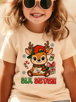 Kinder Streetwear T Shirt Meme Design Y2K Weihnachtsgeschenk