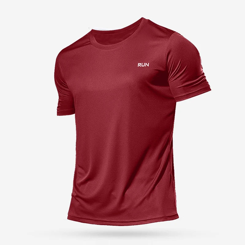 Laufshirt Herren Schnell Trocken Fitness Shirt Qualität