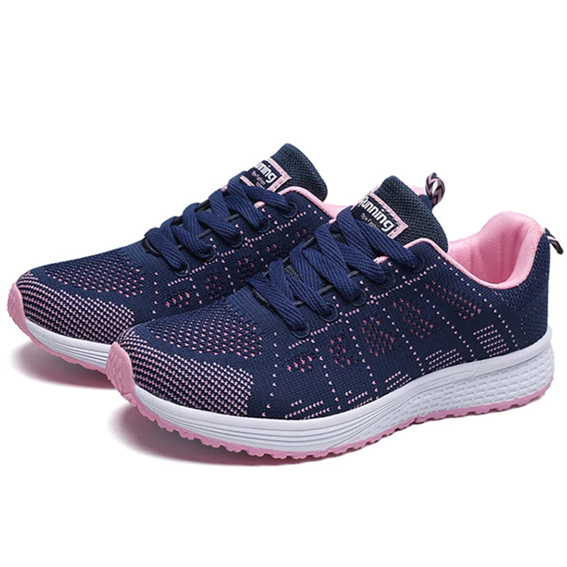 Damen Sneaker Weiss Klassik Sportschuhe Bequem Alltag Turnschuhe