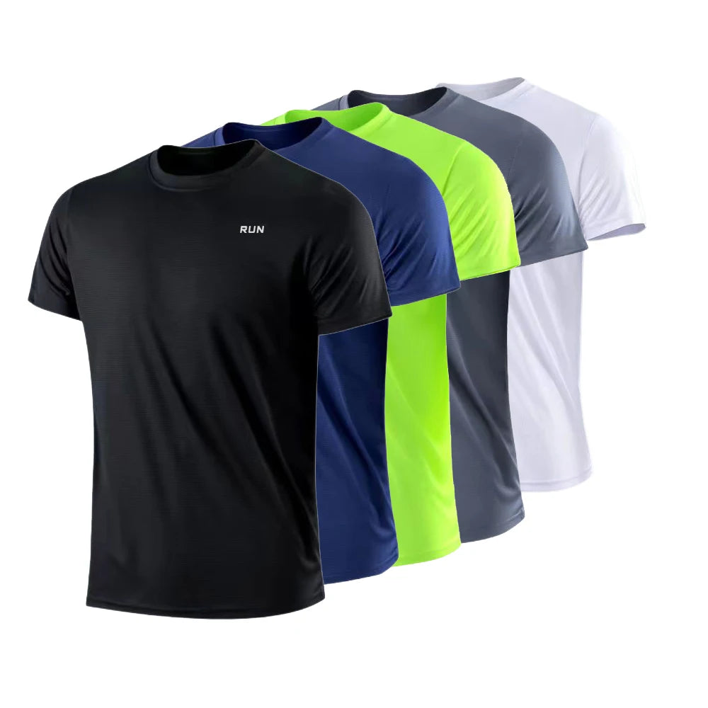 Herren Schnell Trocknendes Fitness Shirt Feuchtigkeitstransport