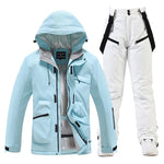 Herren Skianzug Wasserdicht Winddicht Winter