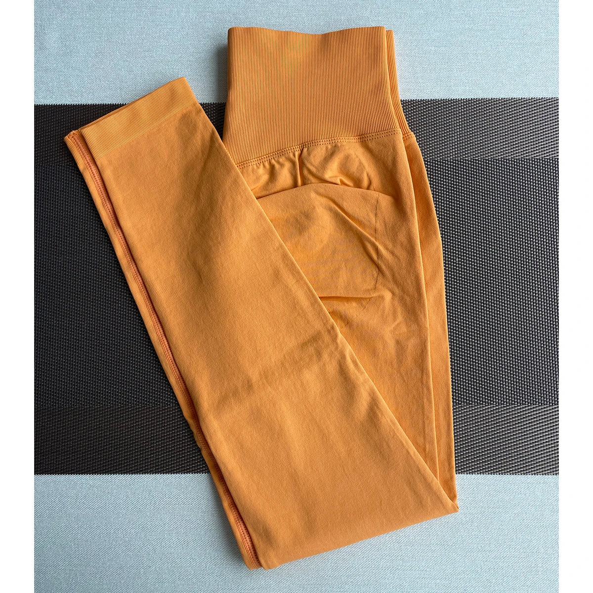 Damen Yoga Leggings Hoher Bund Nahtlos Atmungsaktiv Po Lift Gym Hose