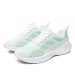 Damen Laufschuhe Mesh Atmungsaktiv Air Kissen Leicht Sportschuhe