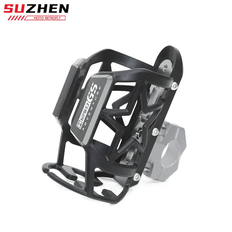 Wasserflaschenhalter Halterung Fuer BMW Motorrad Enduro Fahrer CNC Aluminium