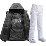 Herren Skianzug Wasserdicht Winddicht Winter