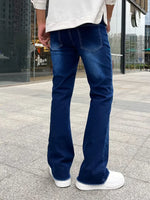 Skinny Jeans Herren Dunkelblau - Street Style Denim Slim Fit