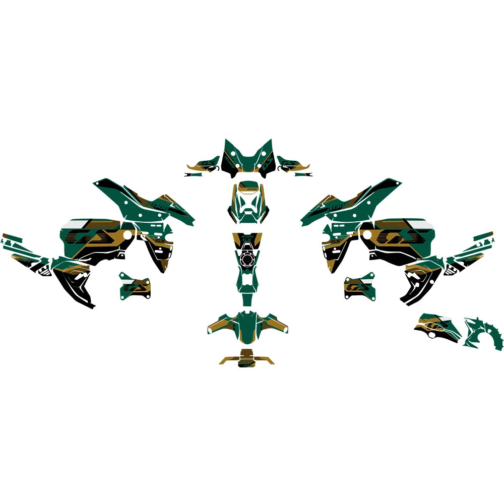 Vollgrafik Set Für R1300GSA Fahrer Grafik-Set Und Schutzzubehör