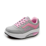 Damen Sneaker Outdoor Netzstoff Leicht Atmungsaktiv Reise Blau